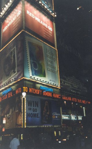 Times Square by Night - Click for a bigger image